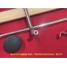 Boot Lid Luggage Rack - Polished Aluminium With Wooden Slats (Includes Fitting Kit) Dimensions 90 x 34 cm. BLF171