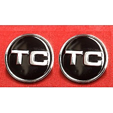 Triumph 2000 - 2500 Rear Pillar TC Badge Set of 2  ZKC1784  BADGE17-SetA