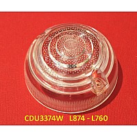 Indicator Lens L874 & L760 Lamps Clear Composite.   Classic Mini  Land Rover  CDU3374W