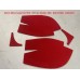 Morris Minor Carpet Set 1956 - 1971 ALL Models RHD - Red CK746Q CAR102NC Morris Minor Carpet Set 1956 - 1971 ALL Models RHD - Red CK746Q CAR102NC