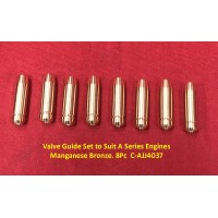 Valve Guide Set to Suit A Series Engines  Manganese Bronze. 8Pc  C-AJJ4037