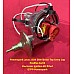 Powerspark Lucas 25D4 Distributor Top Entry Cap with Positive Earth Electronic Ignition Kit fitted   D7PP-Powerspark