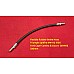 Flexible Rubber Brake Hose Triumph Spitfire MK4 & 1500 Ford Capri Cortina & Escort Rover P6 GBH166