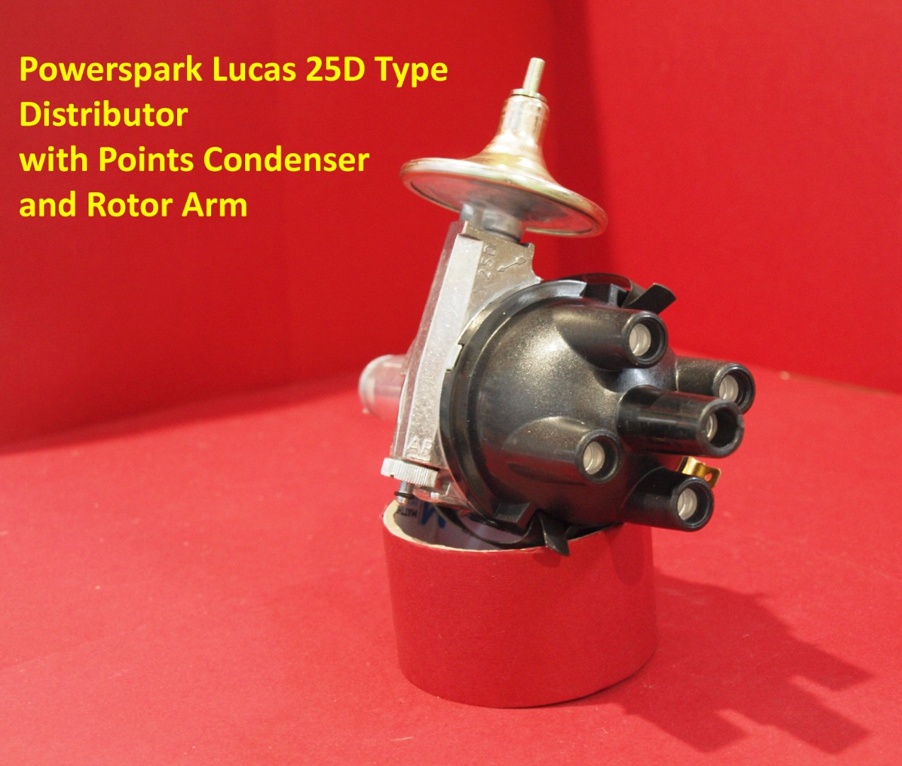 Powerspark K-Series Distributor Cap And Rotor Arm - Replaces Lucas DDB184, DRB151C