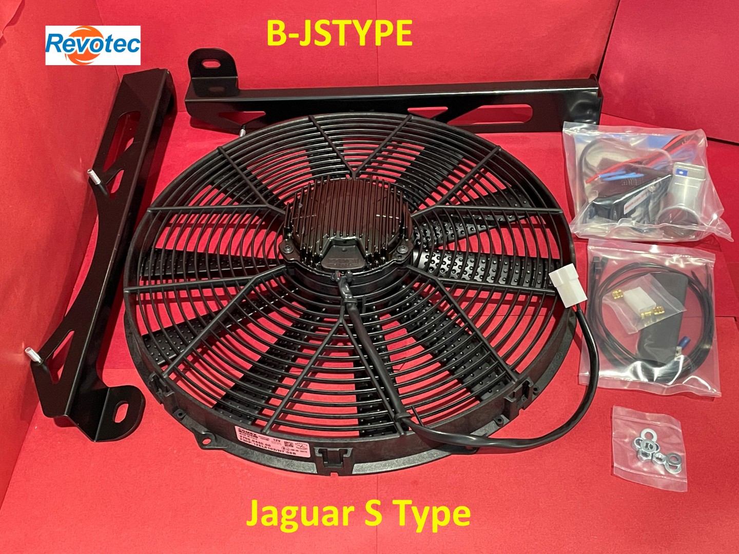 Revotec Cooling Fan Kit - Jaguar S-Type. B-JSTYPE