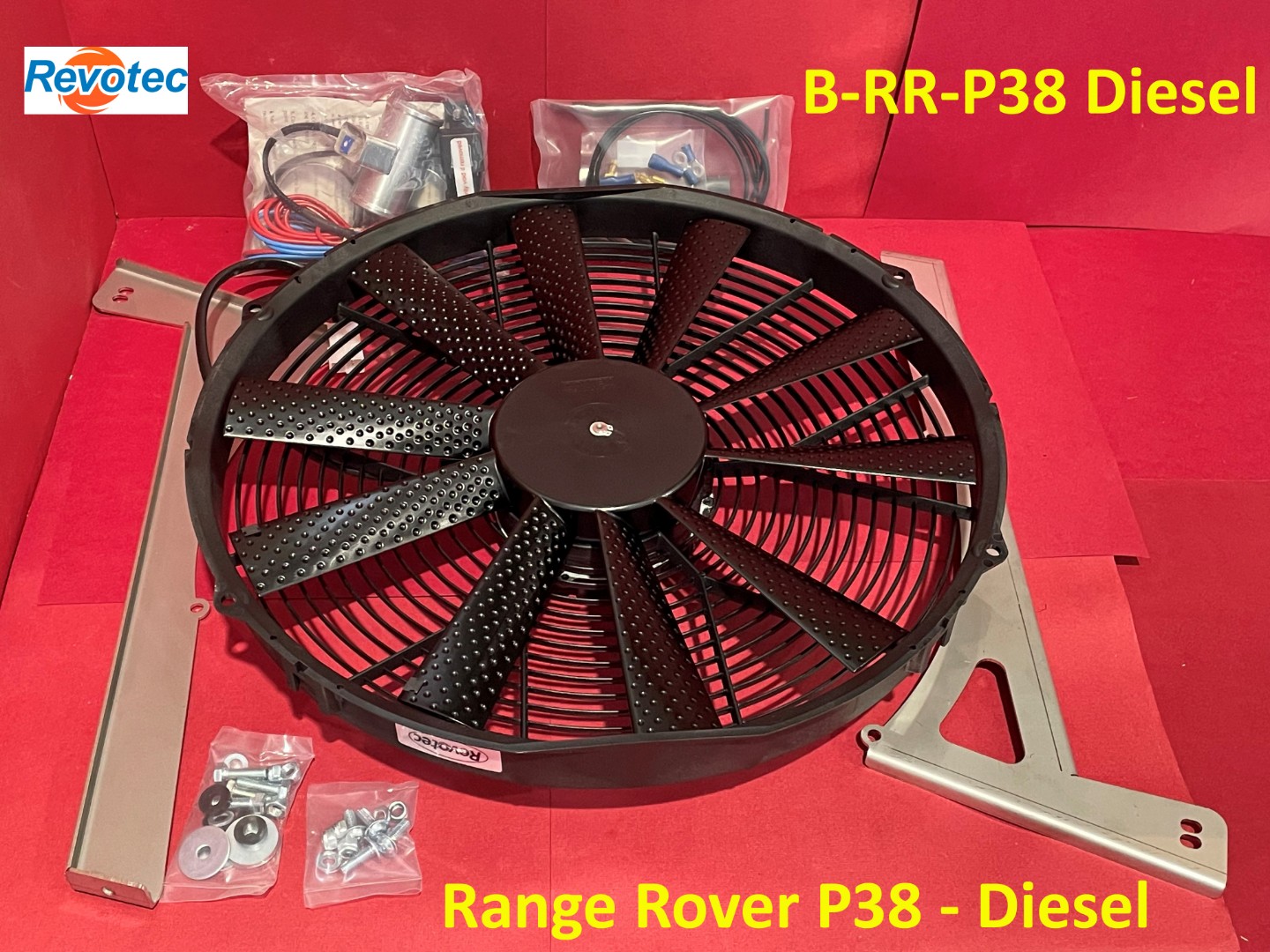 Revotec Cooling Fan Kit - Range Rover. B-RR-P38-DIESEL