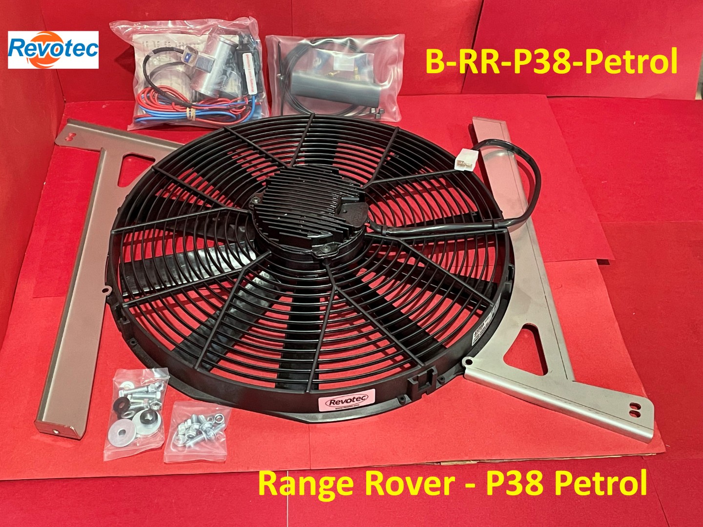Revotec Cooling Fan Kit - Range Rove. B-RR-P38-PETROL